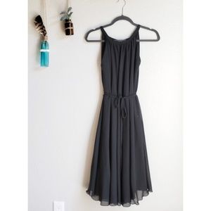 Chiffon Black Dress